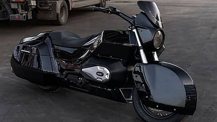 Cortege Motorrad Russland Putin