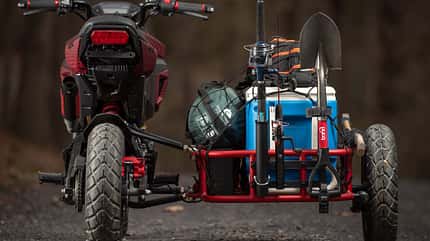 Industrial Moto LLC Project GUS Honda Grom Beiwagen