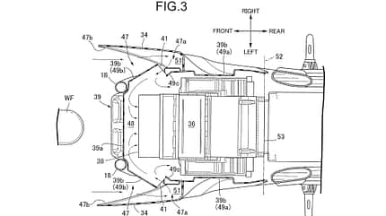 Honda Brennstoffzellenmotorrad Patent
