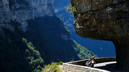 Motorradreisen, Frankreich, Alpen Reisebericht Vercors/Frankreich