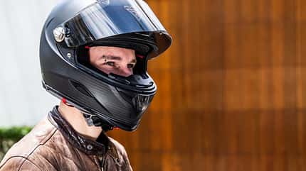 Forcite Mk1 smarter Motorradhelm Karbon Forcite Mk1 smarter Motorradhelm Karbon