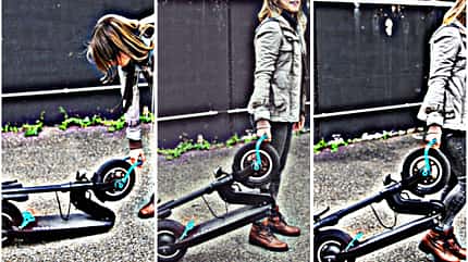 E-Scooter E-Tretroller Yorks s1-elite Prototyp Fahrbericht 2019 Yorks s1-elite Prototyp