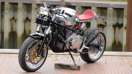 Klassiker, Motorradszene, Umbau Laverda-Bimota