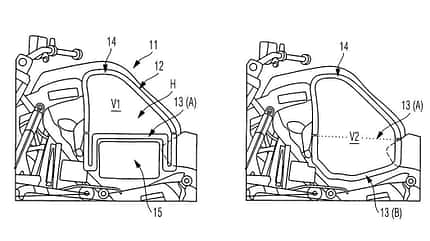 06/2019, BMW variabler Tank Hybrid -Antrieb Patentzeichnung BMW variabler Tank Hybrid -Antrieb Patentzeichnung