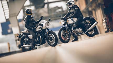 Kawasaki W 800 Cafe vs. Royal Enfield Continental GT 650