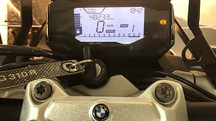 06/2019, BMW G 310 R Dauertest Tachostand BMW G 310 R Dauertest Tachostand