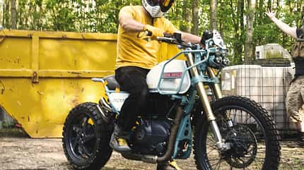 custom-bike, wheels-and-waves Royal Enfield MJR Roach