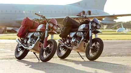 custom-bike, wheels-and-waves Royal Enfield "Malle Rally Royale"