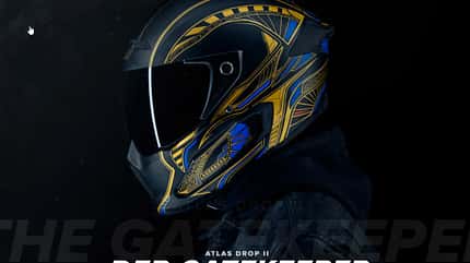 ruroc, integralhelm, karbon Ruroc Atlas Drop II "Gatekeeper".