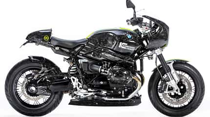 retro-bike, karbon BMW R nineT Black Diamond Carbon