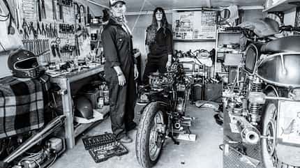 Petrolettes 2019 Wrench Off Customizing-Wettbewerb Motoradfestival für Frauen Petrolettes 2019 Wrench Off Customizing-Wettbewerb