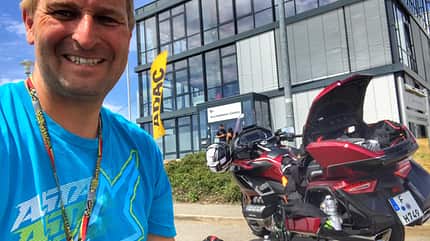 Honda Goldwing im Dauertest.