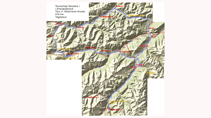 Tourentipp, Nauders, Dreiländereck Tourentipp: Nauders/Dreiländereck