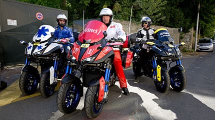 Yamaha Niken Begleitfahrzeug bei der Tour de France und dem Giro d Italia 2019 1 Yamaha Niken Begleitfahrzeug bei der Tour de France und dem Giro d Italia 2019
