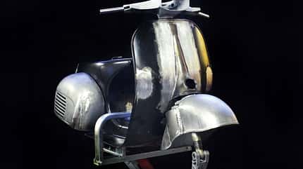 Vintage Custom Vespa Modelle von Scooter und Service Vintage Custom Vespa Modelle von Scooter und Service