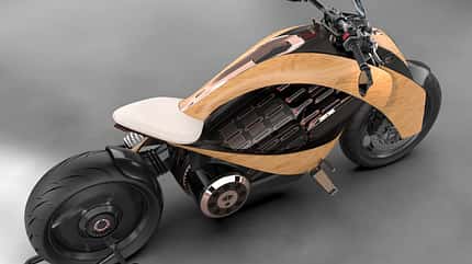 elektro, motorrad, startup, high-end Newron Motors Project.