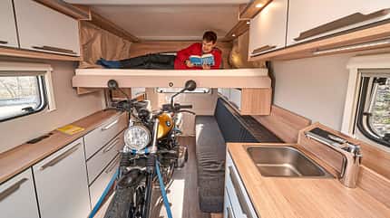 wohnwagen, caravan Knaus Deseo