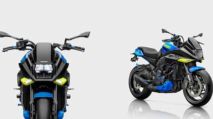 Suzuki Katana Rizoma blau-gelb Suzuki Katana Rizoma blau-gelb