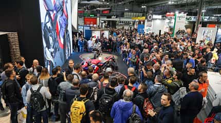 EICMA 2019 Besucher Messehallen EICMA 2019 Besucher Messehallen
