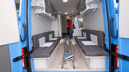 MAN Flexebu, Campingbus, Motorradtransport MAN Flexebu