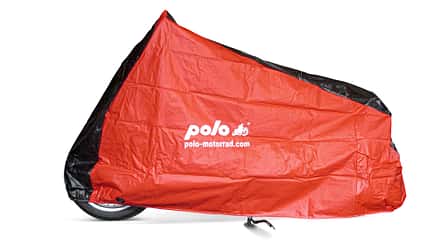 abdeckplane, test, 2019, schutz Polo Outdoor-Abdeckplane Rot/Schwarz.