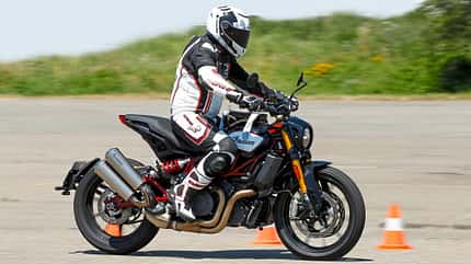 indian, ftr, test, retro-bike Indian FTR 1200 S.