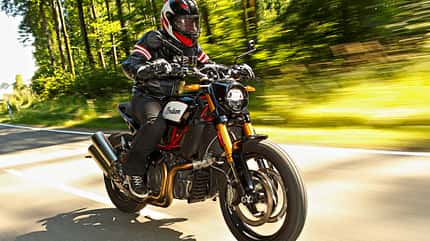 indian, ftr, test, retro-bike Indian FTR 1200 S.