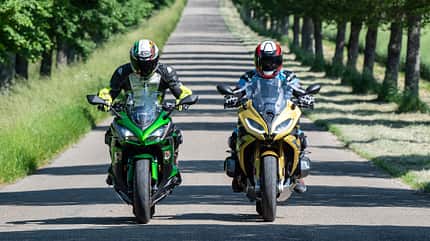 Sporttourer BMW R 1250 RS, Kawasaki Z 1000 SX