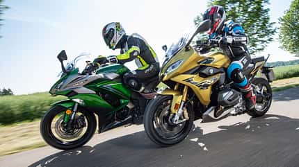 Sporttourer BMW R 1250 RS, Kawasaki Z 1000 SX