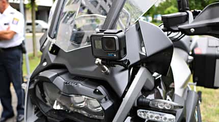 polizeimotorrad, hessen Polizeimotorrad der Polizei Hessen.