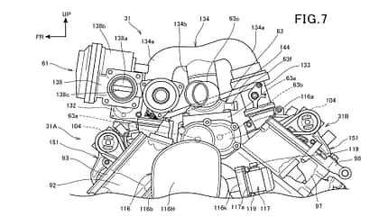 Honda V2 Kompressor Patentamtbilder