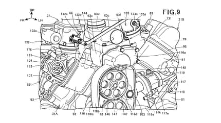 Honda V2 Kompressor Patentamtbilder