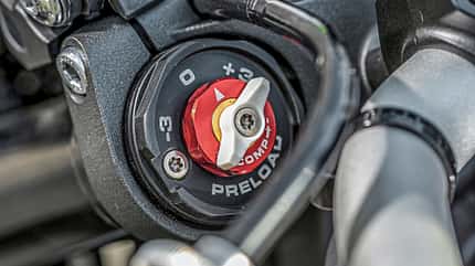mt-09, wp, tuning, nachruesten, komponenten Fahrwerkstuning für die Yamaha MT-09 - Nachrüstkomponenten von WP.