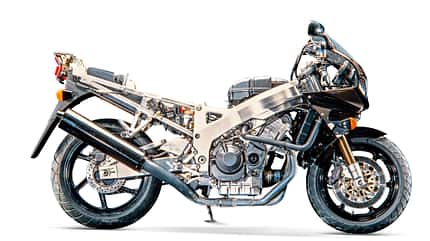Honda Fireblade Youngtimer.