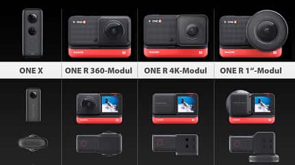 action-cam, 360, insta Insta360 One R.