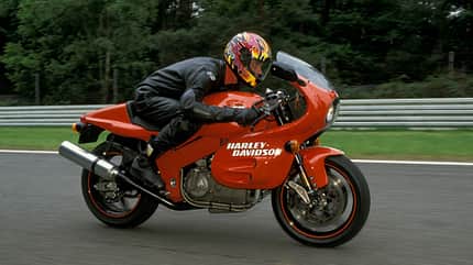 harley, supersportler, klassiker. Harley-Davidson VR 1000.