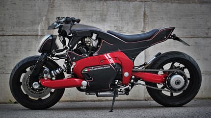 custom-bike, yamaha, italien, fmw Yamaha GTS 1000 Italian Resilience von FMW Motorcycles