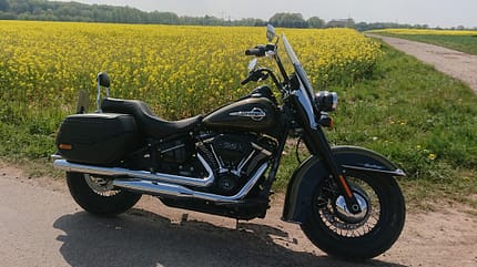 harley, heritage, dauertest, classic Harley Davidson Heritage Classic im Dauertest.