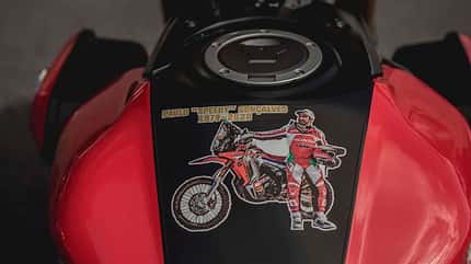 Honda CB 650R Rally by Honda Wingmotor Paulo Gonçalves Honda CB 650R Rally by Honda Wingmotor