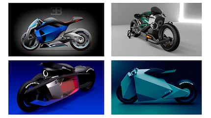Motorrad Entwürfe von Thomas Angebault Motorrad Entwürfe von Thomas Angebault