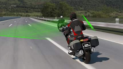 bmw, abstand, geschwindigkeit, regelung, tempomat, acc BMW Motorrad Active Cruise Control (ACC).