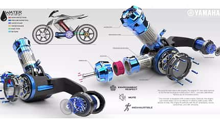 08/2020, Yamaha XT H2O Concept Yamaha XT H2O Concept
