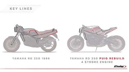 09/2020, Puig Yamaha RD 350 Rebuild Puig Yamaha RD 350 Rebuild