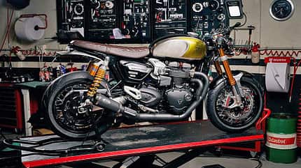 09/2020, Triumph Garage Icon Custom-Wettbewerb Spanien 2020 Triumph Garage Icon Custom-Wettbewerb Spanien 2020