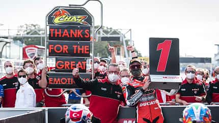 10/2020, Chaz Davies Ducati Chaz Davies Ducati