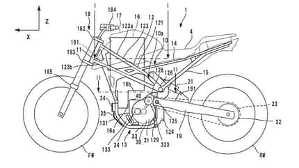 Honda Patent E-Bike Jan 2021 Honda Patent E-Bike Jan 2021