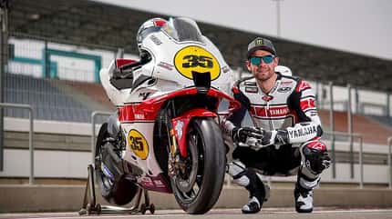 03/2021, MotoGP Yamaha YZR-M1 60 Jahre Sonderlackierung Cal Crutchlow MotoGP Yamaha YZR-M1 60 Jahre Sonderlackierung Cal Crutchlow
