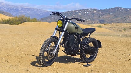 Yamaha XT 600 Army Scrambler Umbau Lord Drake Kustoms