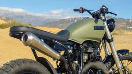 Yamaha XT 600 Army Scrambler Umbau Lord Drake Kustoms