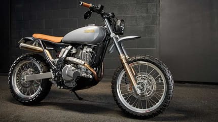 Suzuki DR 650 Umbau Ellaspede